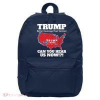 Donald Trump Better Coverage Can You Hear Us Now Electoral Map 2024 16 in Basic Backpack thumb 0