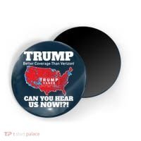 Donald Trump Better Coverage Can You Hear Us Now Electoral Map 2024 Magnet thumb 0