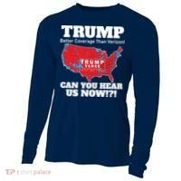 Donald Trump Better Coverage Can You Hear Us Now Electoral Map 2024 Cooling Performance Long Sleeve Crew thumb 0