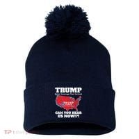 Donald Trump Better Coverage Can You Hear Us Now Electoral Map 2024 Pom Pom 12in Knit Beanie thumb 0