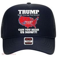 Donald Trump Better Coverage Can You Hear Us Now Electoral Map 2024 Hat thumb 0