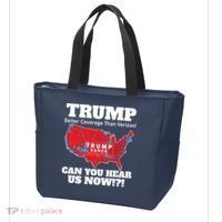 Donald Trump Better Coverage Can You Hear Us Now Electoral Map 2024 Tote Bag thumb 3