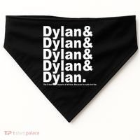 Dylan The Best Rappers Of All Time USA-Made Doggie Bandana thumb 0