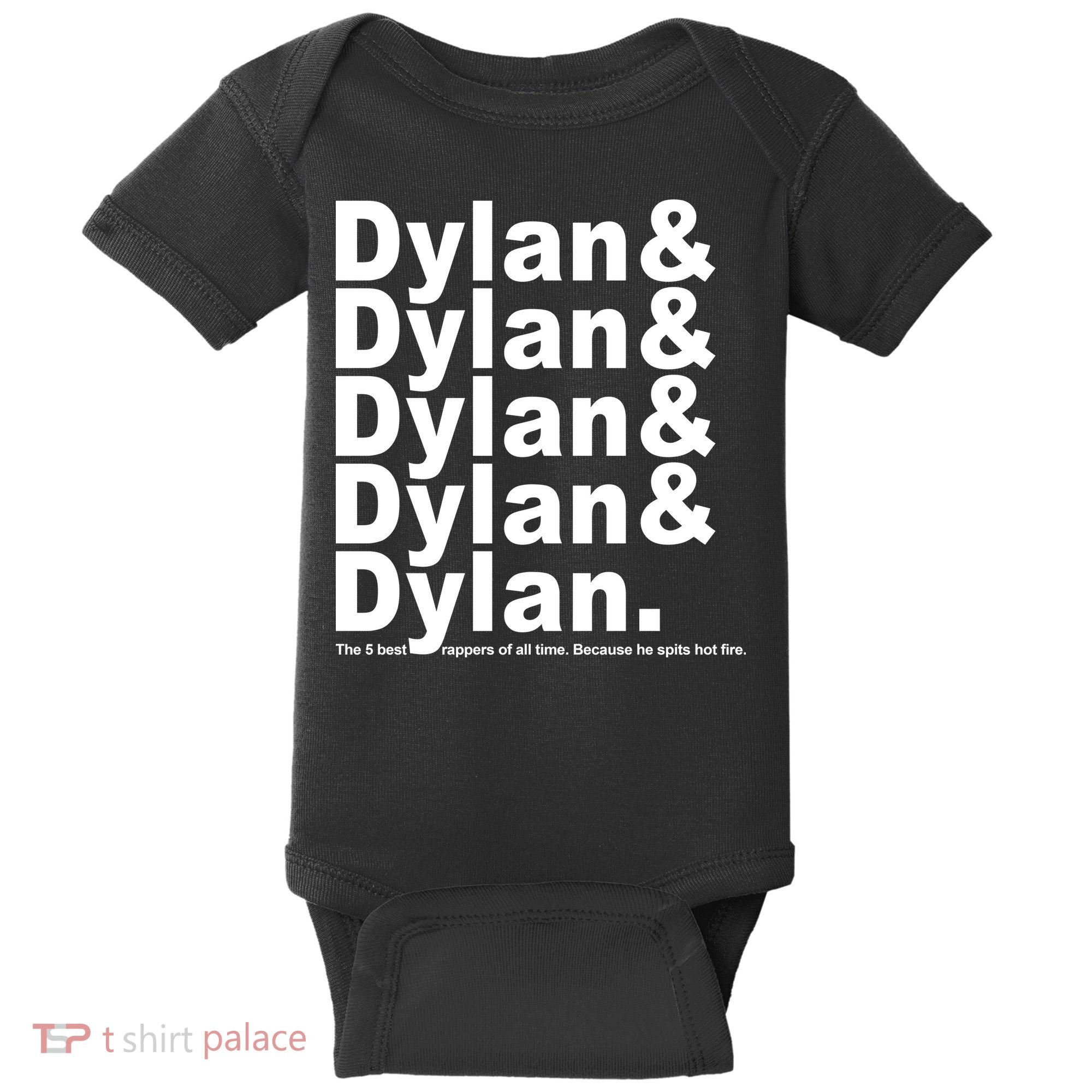 Dylan The Best Rappers Of All Time Baby Bodysuit