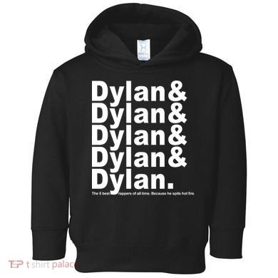 Dylan The Best Rappers Of All Time Toddler Hoodie