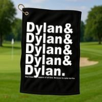 Dylan The Best Rappers Of All Time Golf Towel thumb 1