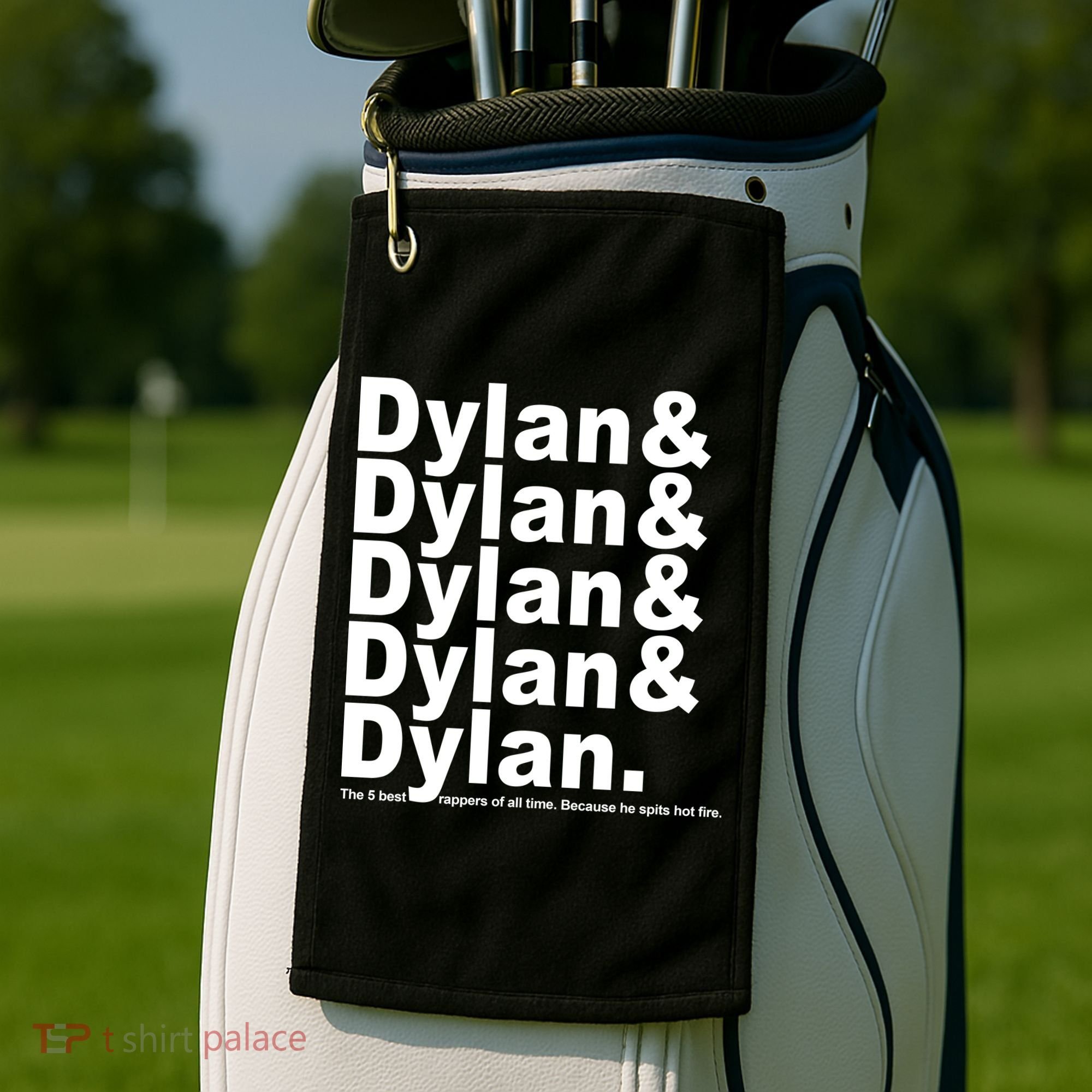 Dylan The Best Rappers Of All Time Golf Towel