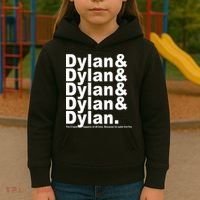 Dylan The Best Rappers Of All Time Kids Hoodie thumb 3