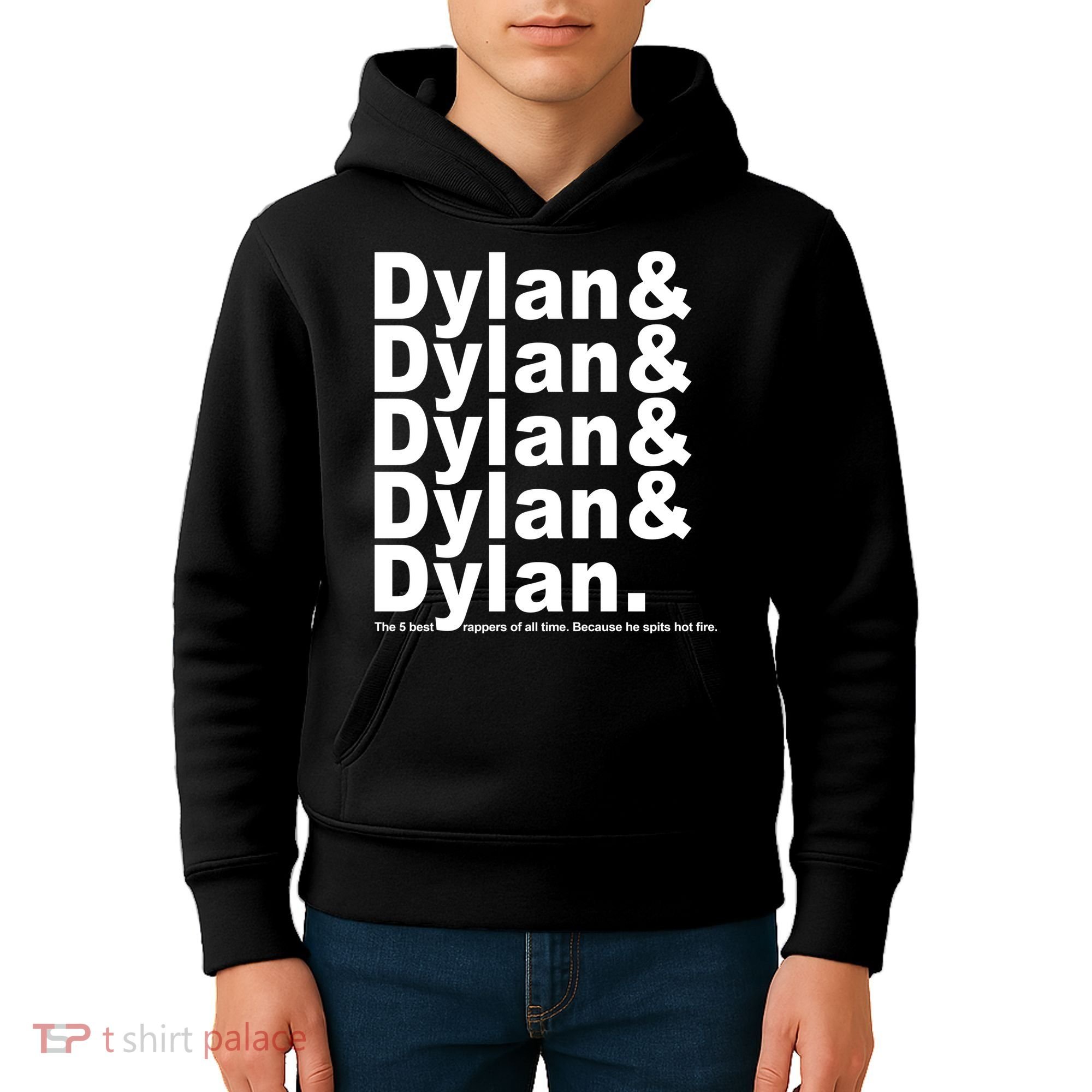 Dylan The Best Rappers Of All Time Kids Hoodie