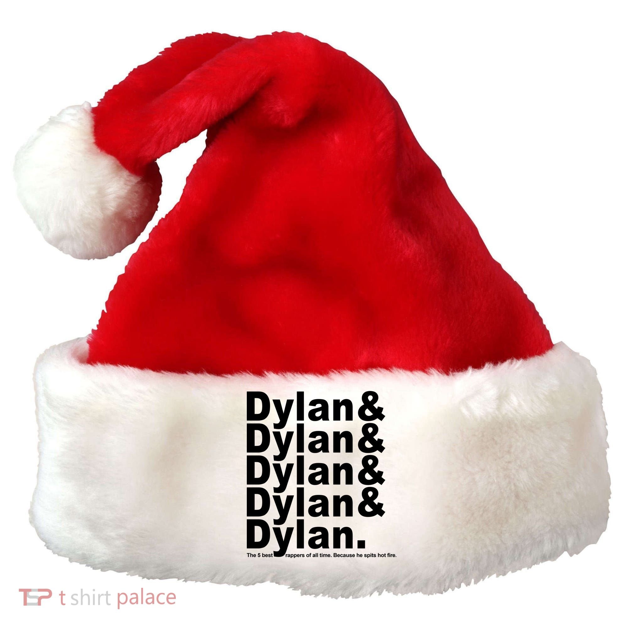 Dylan The Best Rappers Of All Time Santa Hat
