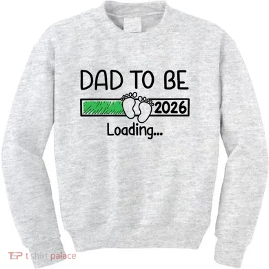 Dad To Be 2026 Dad Loading  Kids Sweatshirt