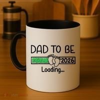 Dad To Be 2026 Dad Loading  Coffee Mug thumb 4