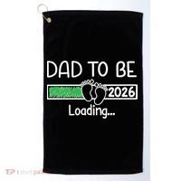 Dad To Be 2026 Dad Loading  Golf Towel thumb 0