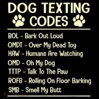 Dog Texting Codes Funny Dog Lover Women's Tank Top thumb 5