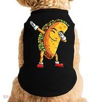 Dabbing Taco Cinco de Mayo Funny Mexican Food Dab Doggie Tank thumb 0