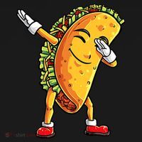 Dabbing Taco Cinco de Mayo Funny Mexican Food Dab Doggie Tank thumb 4