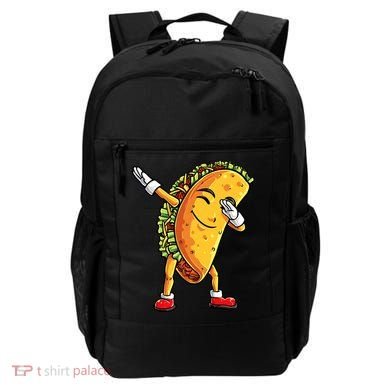 Dabbing Taco Cinco de Mayo Funny Mexican Food Dab Backpack