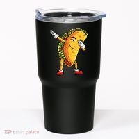 Dabbing Taco Cinco de Mayo Funny Mexican Food Dab Tumbler thumb 0