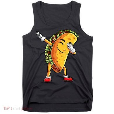 Dabbing Taco Cinco de Mayo Funny Mexican Food Dab Tank Top