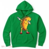 Dabbing Taco Cinco de Mayo Funny Mexican Food Dab Hoodie thumb 0