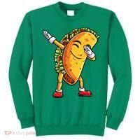 Dabbing Taco Cinco de Mayo Funny Mexican Food Dab Sweatshirt thumb 0