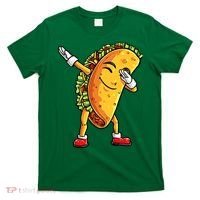 Dabbing Taco Cinco de Mayo Funny Mexican Food Dab T-Shirt thumb 0