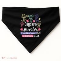 Daycare Teacher Childcare Daycare Provider USA-Made Doggie Bandana thumb 0