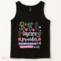 Daycare Teacher Childcare Daycare Provider Tank Top thumb 2