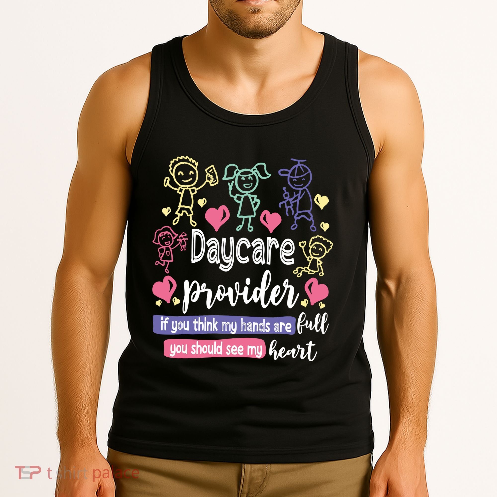 Daycare Teacher Childcare Daycare Provider Tank Top
