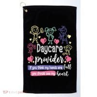 Daycare Teacher Childcare Daycare Provider Golf Towel thumb 0