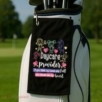 Daycare Teacher Childcare Daycare Provider Golf Towel thumb 2