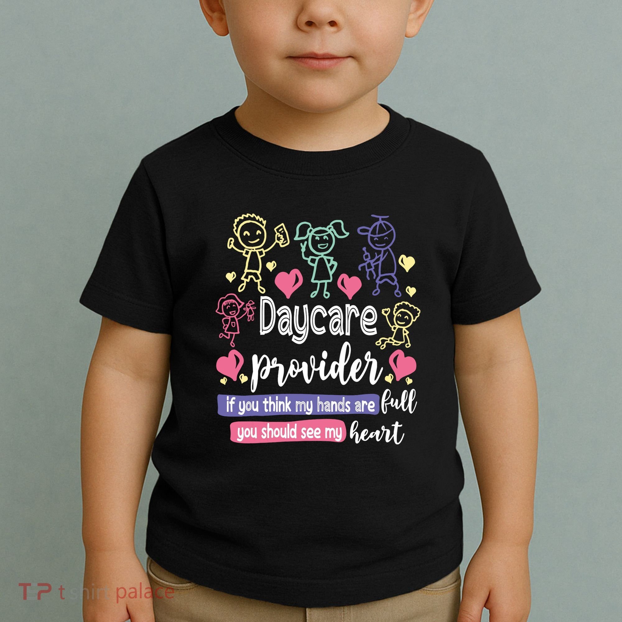 Daycare Teacher Childcare Daycare Provider Toddler T-Shirt