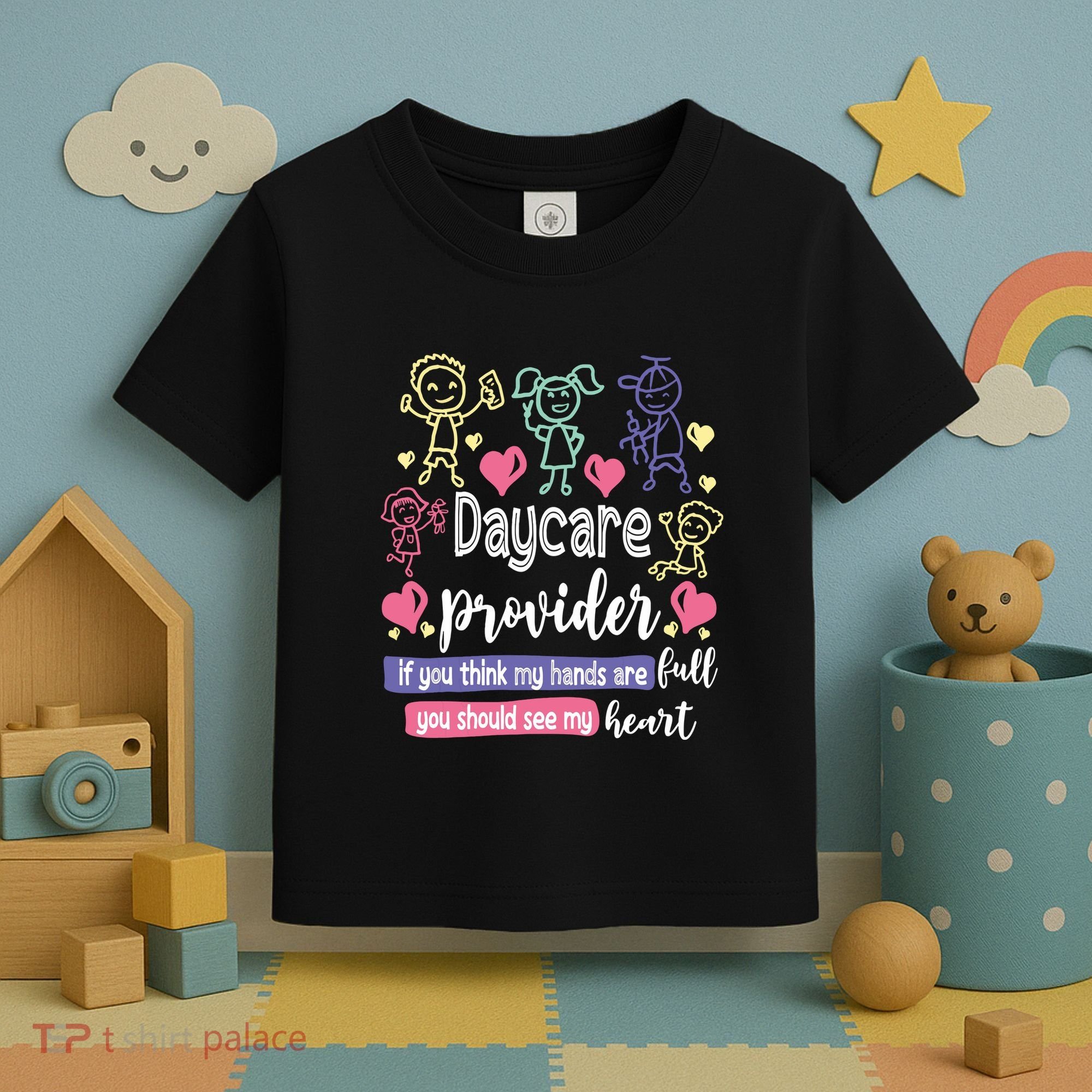 Daycare Teacher Childcare Daycare Provider Toddler T-Shirt