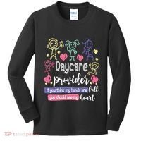 Daycare Teacher Childcare Daycare Provider Kids Long Sleeve Shirt thumb 0