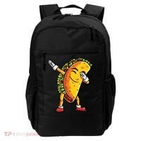 Dabbing Taco Cinco De Mayo Funny Mexican Dab Backpack thumb 0