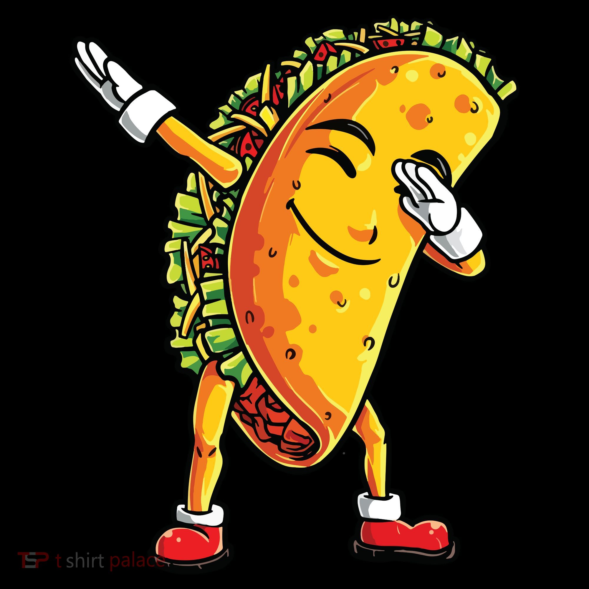 Dabbing Taco Cinco De Mayo Funny Mexican Dab Coaster
