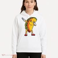 Dabbing Taco Cinco De Mayo Funny Mexican Dab Hoodie thumb 5