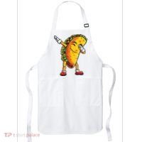 Dabbing Taco Cinco De Mayo Funny Mexican Dab Apron thumb 0