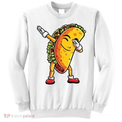 Dabbing Taco Cinco De Mayo Funny Mexican Dab Sweatshirt