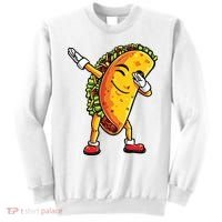 Dabbing Taco Cinco De Mayo Funny Mexican Dab Sweatshirt thumb 0