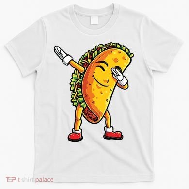 Dabbing Taco Cinco De Mayo Funny Mexican Dab T-Shirt