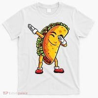 Dabbing Taco Cinco De Mayo Funny Mexican Dab T-Shirt thumb 0