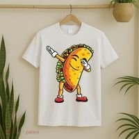 Dabbing Taco Cinco De Mayo Funny Mexican Dab T-Shirt thumb 2