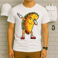 Dabbing Taco Cinco De Mayo Funny Mexican Dab T-Shirt thumb 6