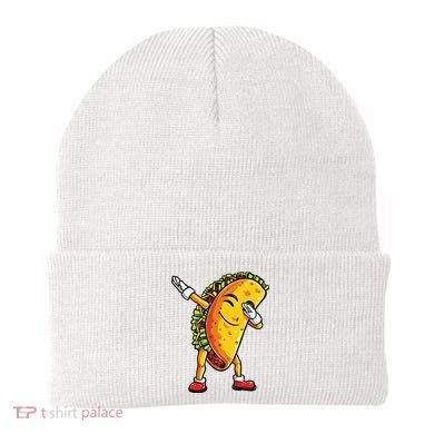 Dabbing Taco Cinco De Mayo Funny Mexican Dab Beanie