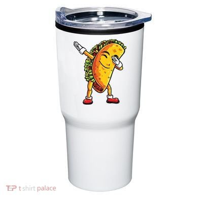 Dabbing Taco Cinco De Mayo Funny Mexican Dab Tumbler
