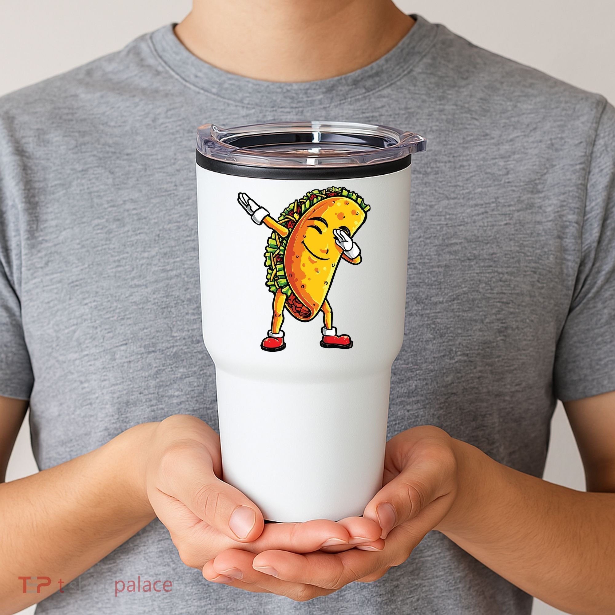 Dabbing Taco Cinco De Mayo Funny Mexican Dab Tumbler
