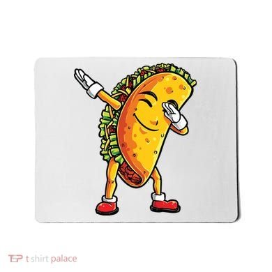 Dabbing Taco Cinco De Mayo Funny Mexican Dab Mousepad