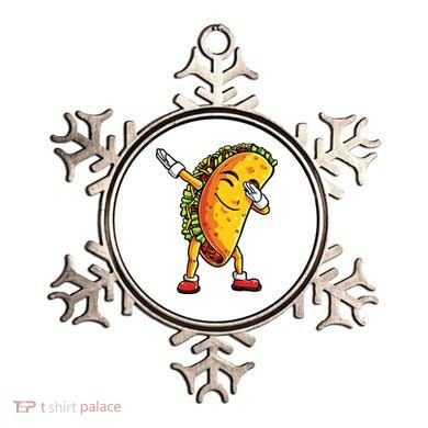Dabbing Taco Cinco De Mayo Funny Mexican Dab Ornament