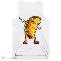 Dabbing Taco Cinco De Mayo Funny Mexican Dab Tank Top thumb 0